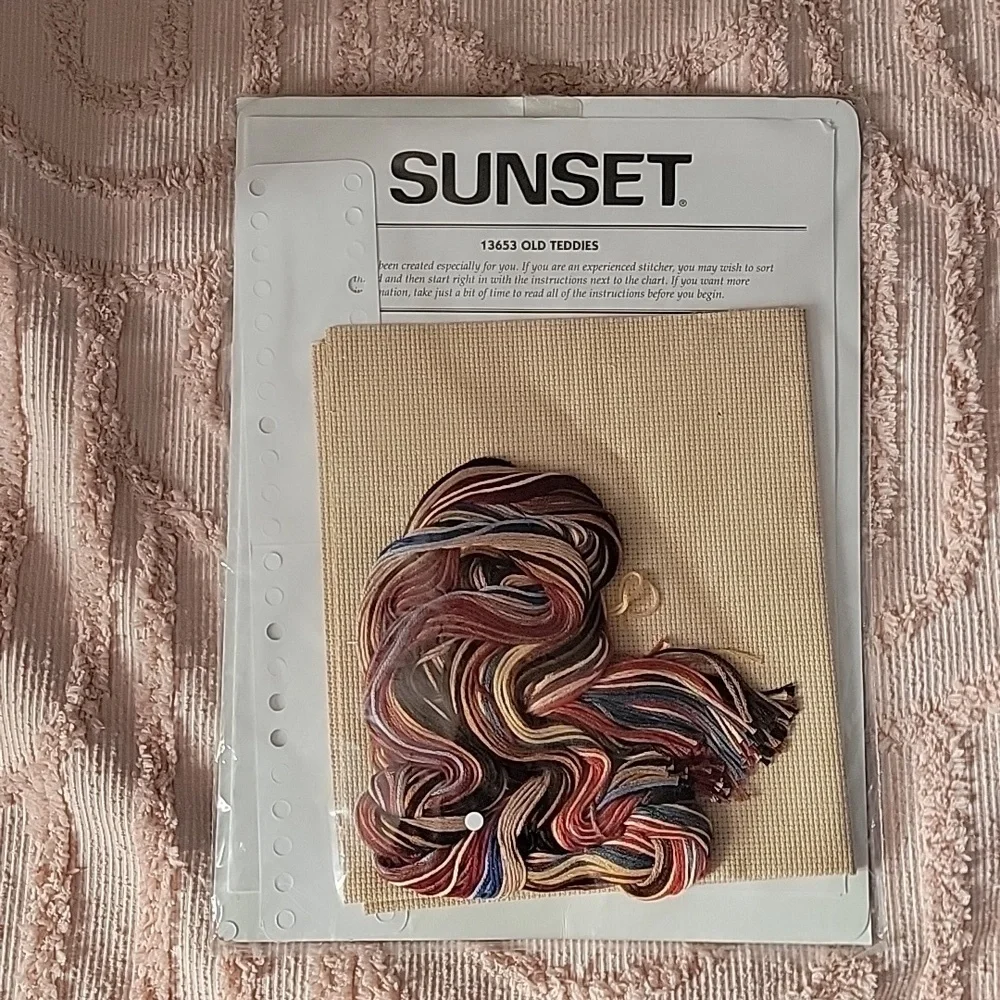 Sunset counted cross